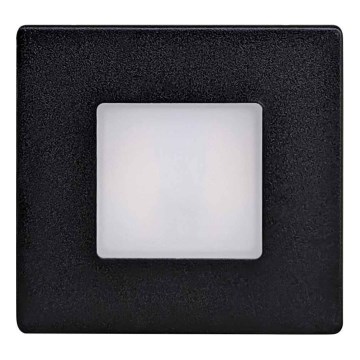Zewnętrzna oprawa schodowa LED/1,7W/230V 3000/4000/6000K IP54 czarna