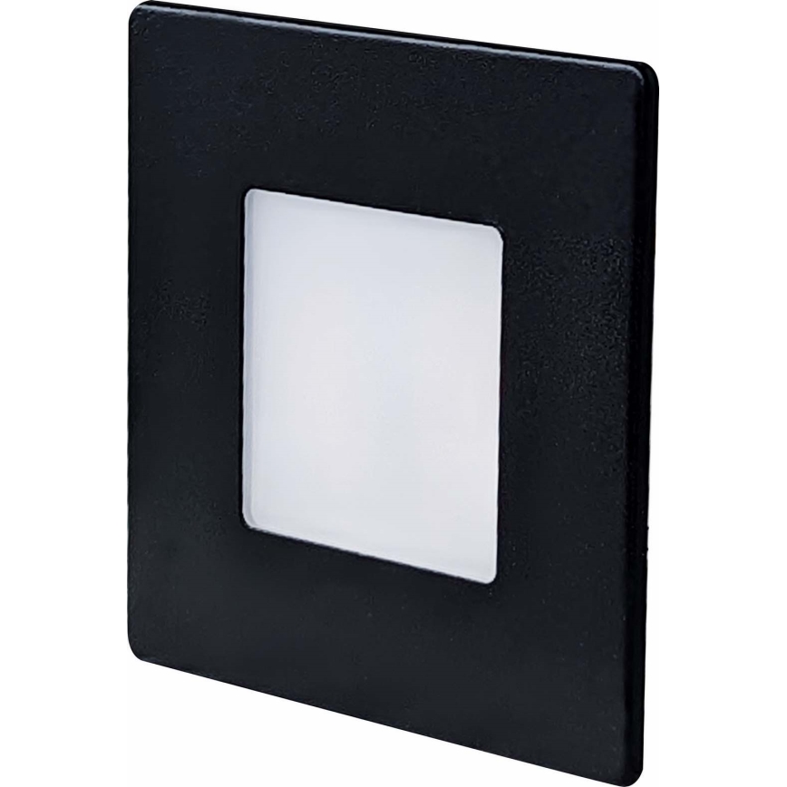 Zewnętrzna oprawa schodowa LED/1,7W/230V 3000/4000/6000K IP54 czarna
