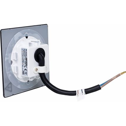 Zewnętrzna oprawa schodowa LED/1,7W/230V 3000/4000/6000K IP54 czarna