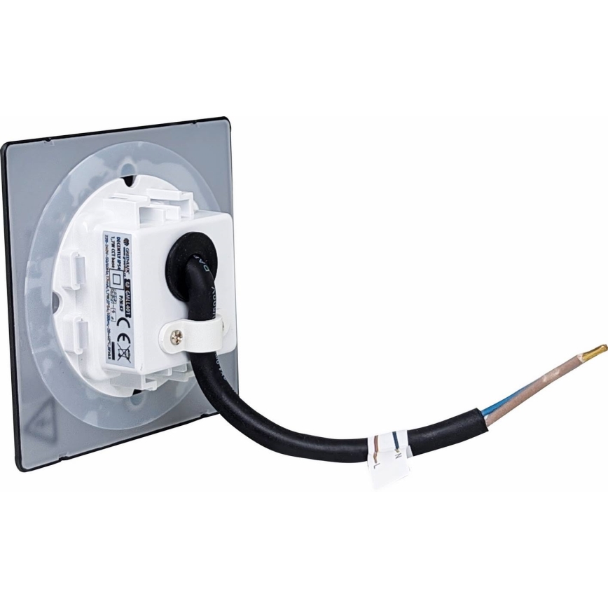 Zewnętrzna oprawa schodowa LED/1,7W/230V 3000/4000/6000K IP54 czarna