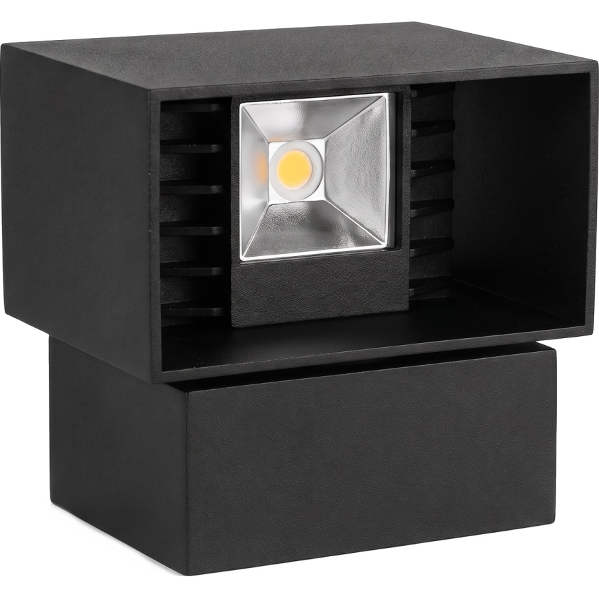Zewnętrzna oprawa ścienna LED/6W/230V IP54 czarna