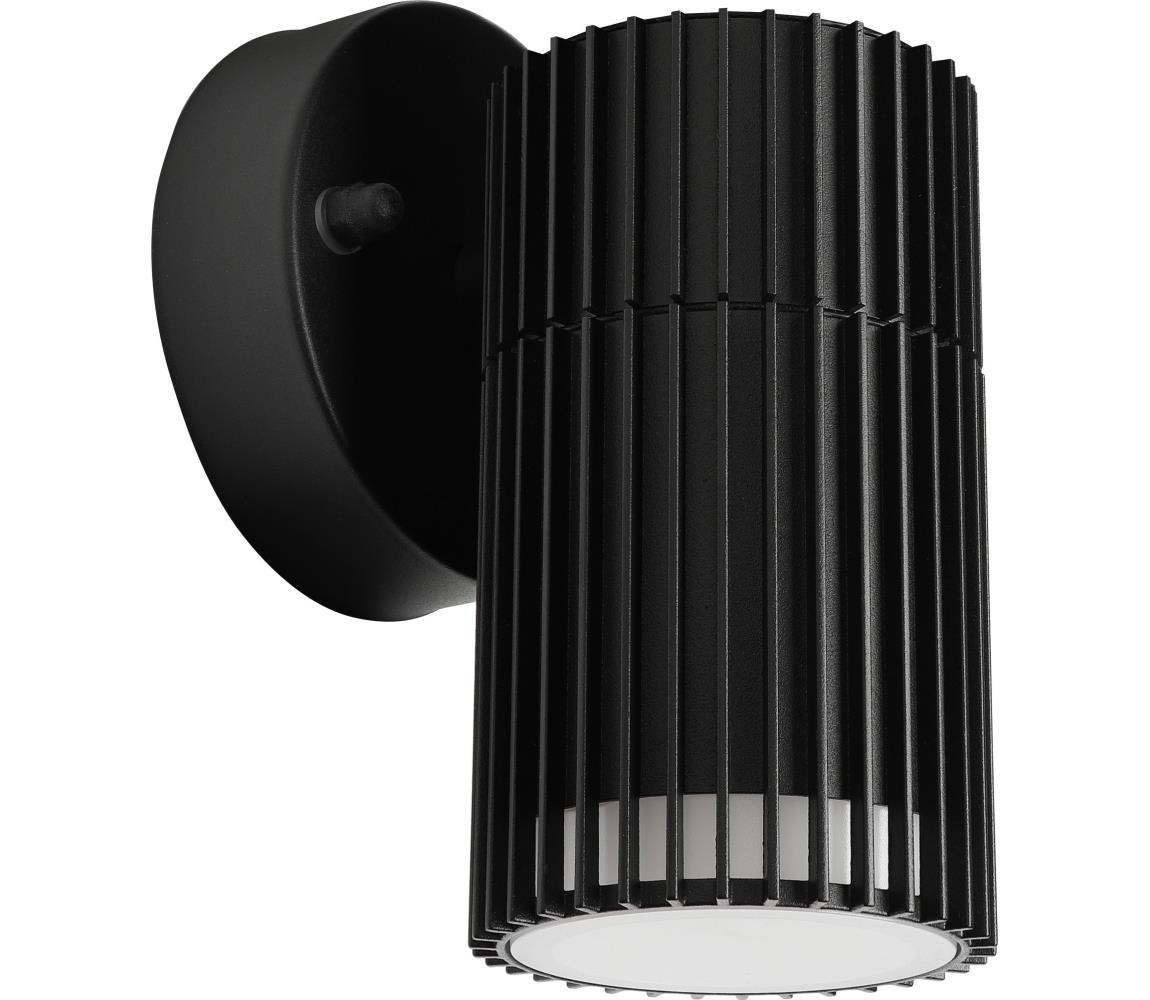 Zewnętrzna oprawa ścienna punktowa LANTHEA 1xGU10/11W/230V IP54 czarna