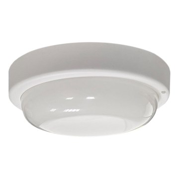 Zewnętrzna oprawa sufitowa LED/8W/230V 4200K Ø 14 cm IP64 biała
