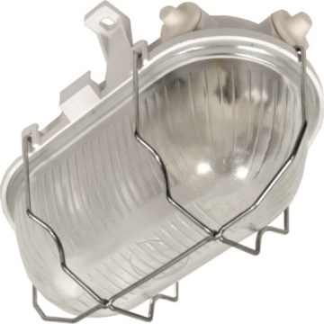 Zewnętrzna oprawa sufitowa RADUS 1xE27/60W/230V IP54 biała