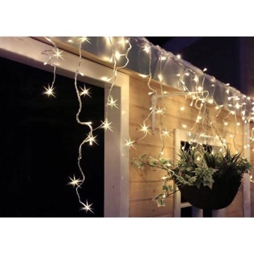 Zewnętrzna świąteczna kurtyna świetlna LED 120xLED/230V 3 m IP44