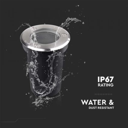 Zewnętrzna oprawa najazdowa 1xGU10/35W/230V IP67