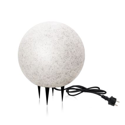 Zewnętrzne oświetlenie dekoracyjne GARDEN BALL 1xE27/40W/230V IP65 średnica 25 cm