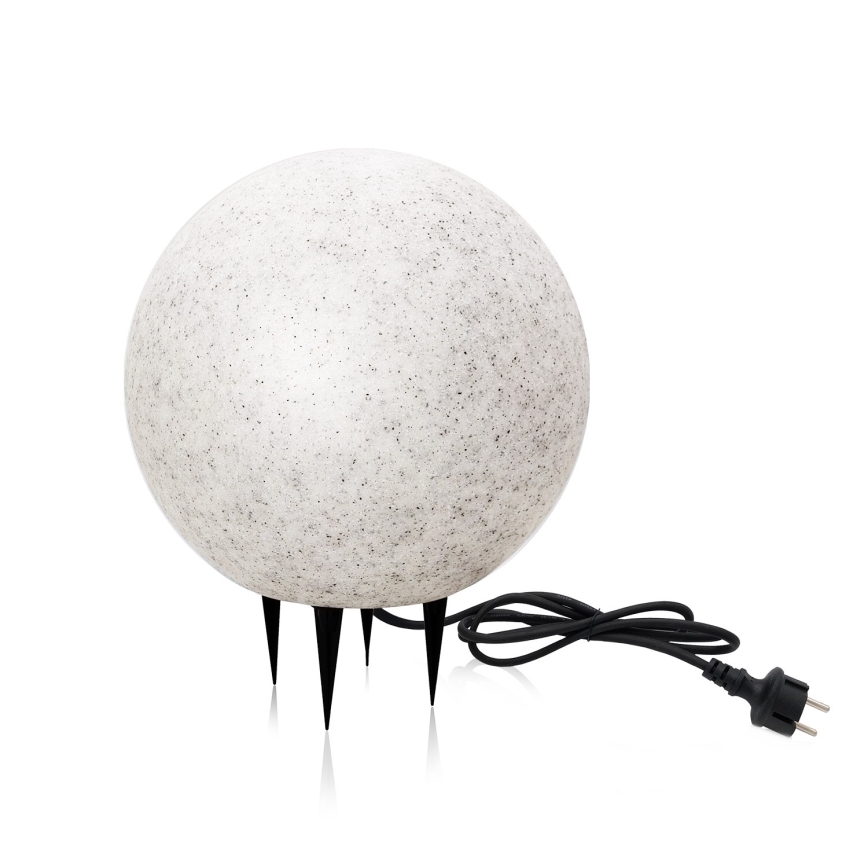 Zewnętrzne oświetlenie dekoracyjne GARDEN BALL 1xE27/40W/230V IP65 średnica 25 cm
