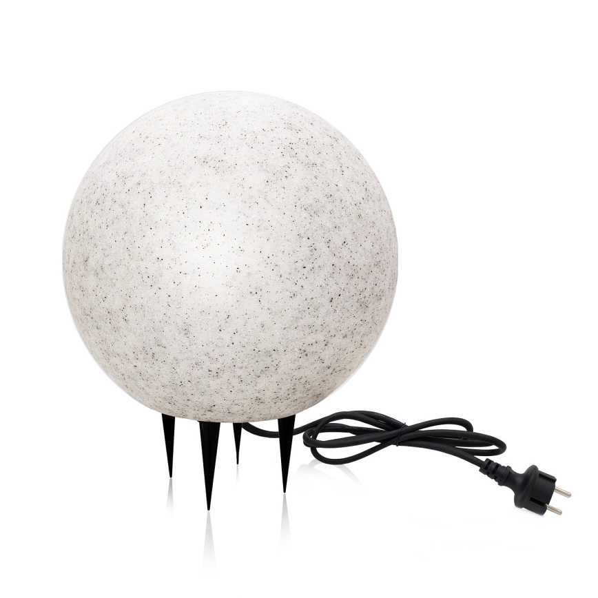 Zewnętrzne oświetlenie dekoracyjne GARDEN BALL 1xE27/40W/230V IP65 średnica 28 cm