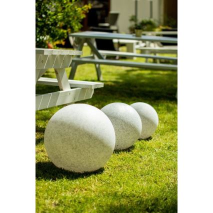 Zewnętrzne oświetlenie dekoracyjne GARDEN BALL 1xE27/40W/230V IP65 srednica 38 cm