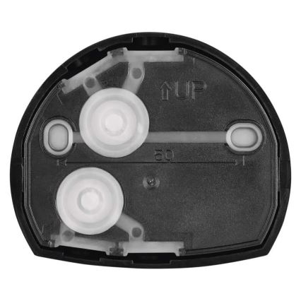 Zewnętrzny czujnik ruchu i zmierzchu PIR 1200W/230V IP65 czarny