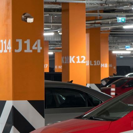 Zewnętrzny czujnik ruchu na podczerwień 180/360° 600W/230V IP65 czarny