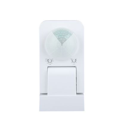 Zewnętrzny czujnik ruchu na podczerwień 360° 1000W/230V IP65 biały