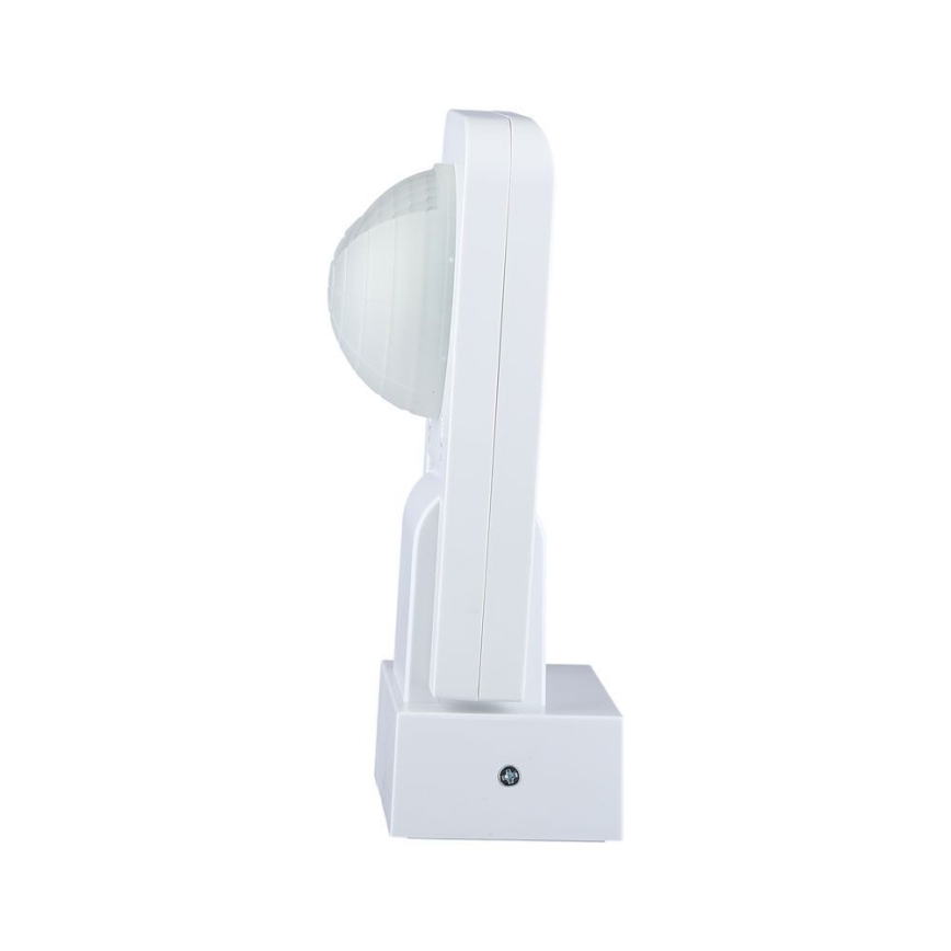 Zewnętrzny czujnik ruchu na podczerwień 360° 1000W/230V IP65 biały