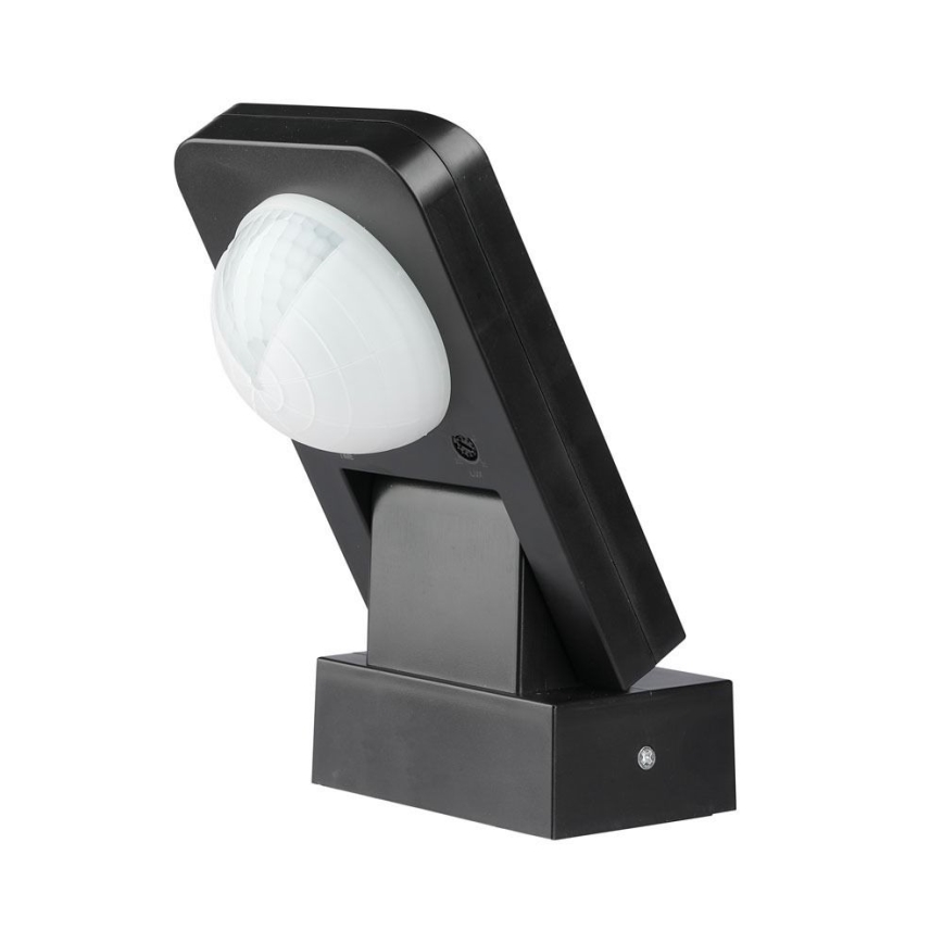 Zewnętrzny czujnik ruchu na podczerwień 360° 1000W/230V IP65 czarny