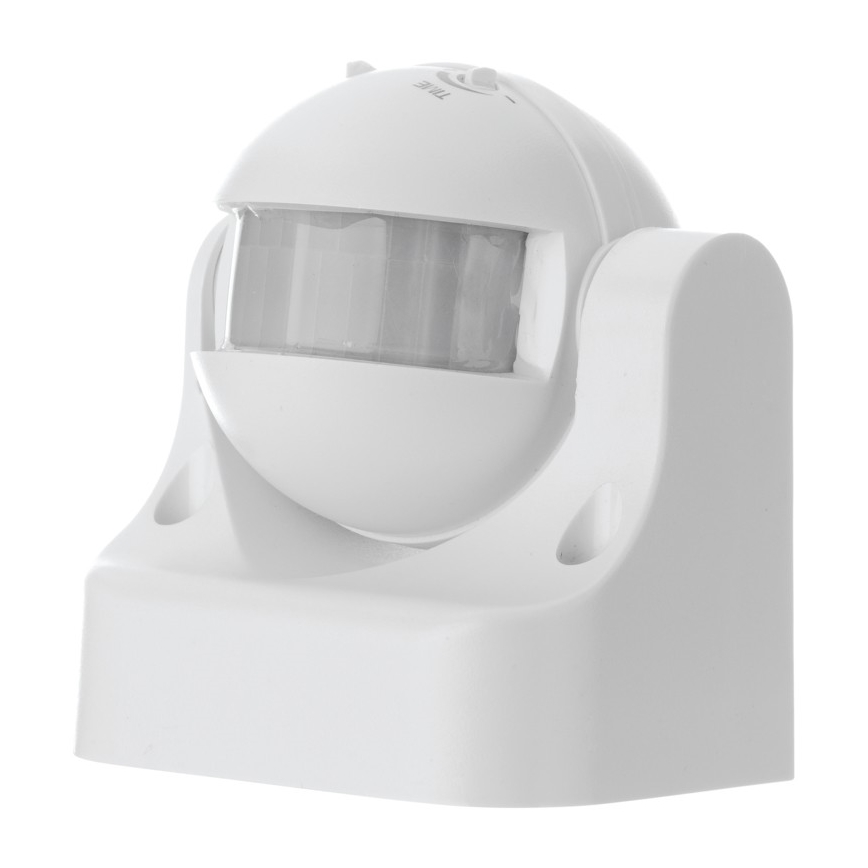 Zewnętrzny czujnik ruchu PIR B 180° 1200W/230V IP44 biały