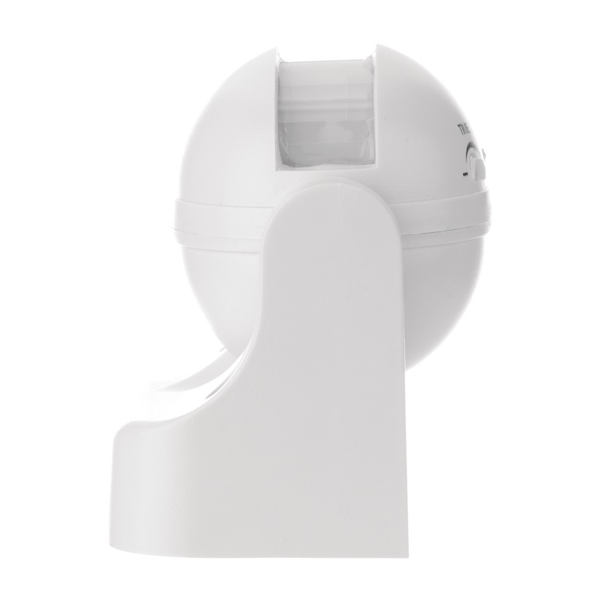 Zewnętrzny czujnik ruchu PIR B 180° 1200W/230V IP44 biały
