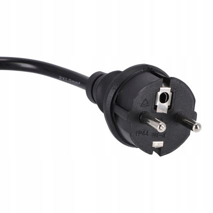 Zewnętrzny dekoracyjny łańcuch LED 20xE27/1W/230V 11,44 m IP44 czarny