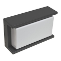 Zewnętrzny kinkiet ARAGO 1xE27/60W/230V IP54 antracyt