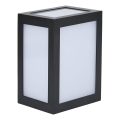 Zewnętrzny kinkiet LED/12W/230V 4000K IP65 czarny