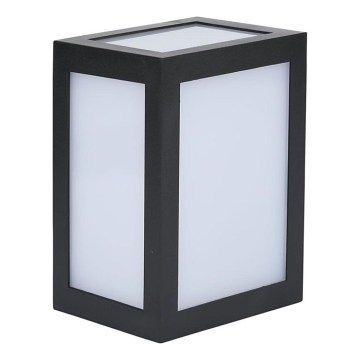 Zewnętrzny kinkiet LED/12W/230V 4000K IP65 czarny