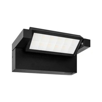 Zewnętrzny kinkiet LED/20W/230V 3000/4000/6500K IP54 czarny
