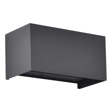 Zewnętrzny kinkiet LED/24W/230V 4000K IP65 czarny