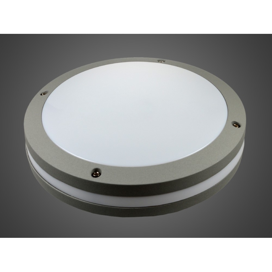 Zewnętrzny kinkiet LED JONAS LED/18W/230V IP54 szary