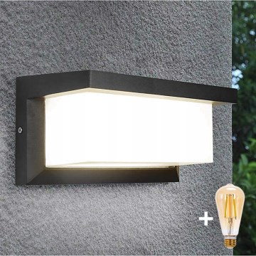 Zewnętrzny kinkiet LED ściemnialny NEELY 1xE27/6W/230V 2700-6500K IP54 antracyt