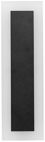 Zewnętrzny kinkiet LED WOW/10W/230V 3000/4000/6500K 30 cm IP54 czarny