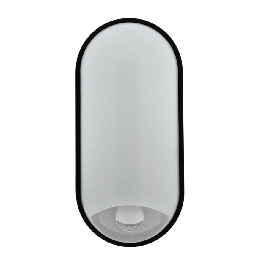 LED ściemnialny zewnętrzny kinkiet z czujnikiem ruchu LED/12/15/18W/230V 3000K/4000K/6500K IP65 czarny/biały