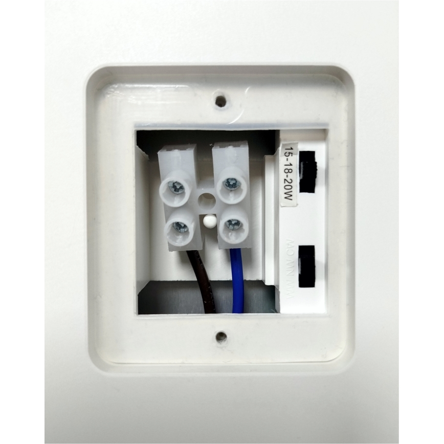 LED ściemnialny zewnętrzny kinkiet z czujnikiem ruchu LED/12/15/18W/230V 3000K/4000K/6500K IP65 czarny/biały