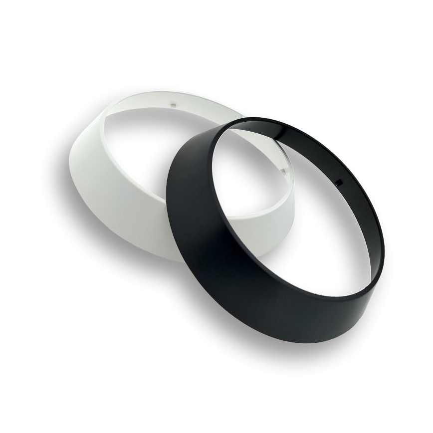 Ściemnialna zewnętrzna oprawa ścienna LED z czujnikiem ruchu, 15/18/20W, 230V, 3000K/4000K/6500K, IP65, czarna/biała