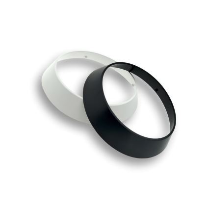 Ściemnialna zewnętrzna oprawa ścienna LED z czujnikiem ruchu, 15/18/20W, 230V, 3000K/4000K/6500K, IP65, czarna/biała