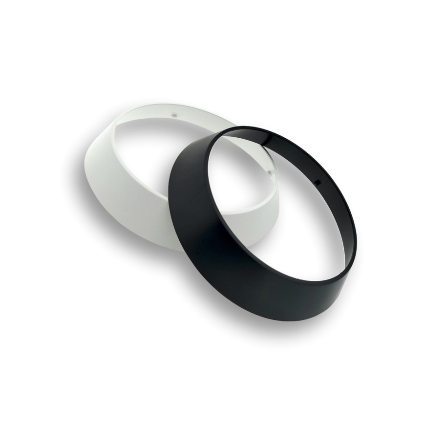 Ściemnialna zewnętrzna oprawa ścienna LED z czujnikiem ruchu, 15/18/20W, 230V, 3000K/4000K/6500K, IP65, czarna/biała