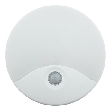 Zewnętrzny kinkiet LED z czujnikiem ruchu LED/18W/230V IP44 biały