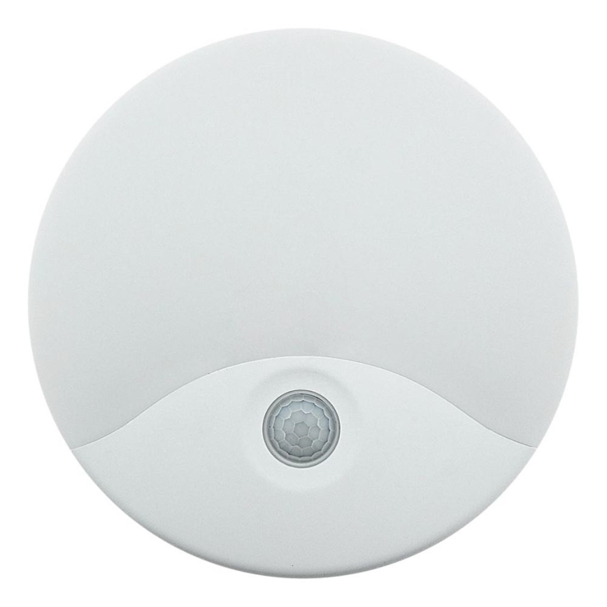 Zewnętrzny kinkiet LED z czujnikiem ruchu LED/18W/230V IP44 biały