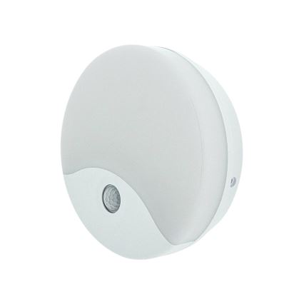 Zewnętrzny kinkiet LED z czujnikiem ruchu LED/18W/230V IP44 biały