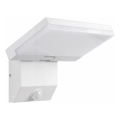 Zewnętrzny kinkiet LED z czujnikiem ruchu LED/18W/230V IP44 biały