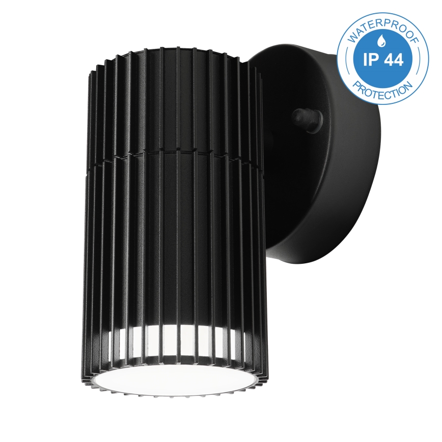 Zewnętrzny kinkiet punktowy LANTHEA 1xGU10/11W/230V IP44 czarny