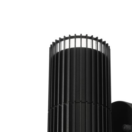 Zewnętrzny kinkiet punktowy LANTHEA 2xGU10/11W/230V IP44 czarny