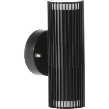 Zewnętrzny kinkiet punktowy RADILO 2xGU10/11W/230V IP44 czarny