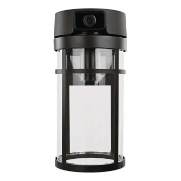 Zewnętrzny kinkiet z kamerą GOSMART 1xE27/15W/230V Wi-Fi IP44