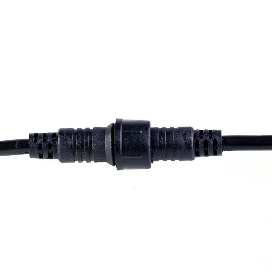 Zewnętrzny łańcuch dekoracyjny GIRLANDA 10 m 10×E27/10W/230V IP44