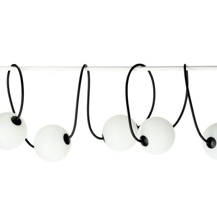 Zewnętrzny łańcuch dekoracyjny LED 10xLED/0,8W/230V IP67 2500K 7,7 m