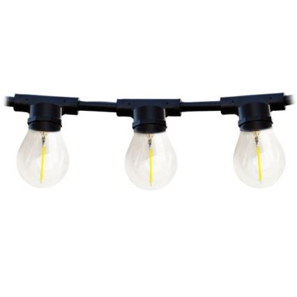 Zewnętrzny łańcuch dekoracyjny MIMOSA 20xE27/1,3W/230V IP44 10m