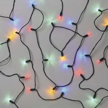 Zewnętrzny łańcuch LED 150 diod/27,35m IP44 wielokolorowy