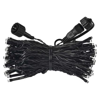 Zewnętrzny łańcuch LED 50xLED/5m IP44 zimna biel