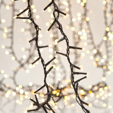 Zewnętrzny łańcuch LED SNAKE 1300xLED, 31,16 m, IP44, ciepła biała