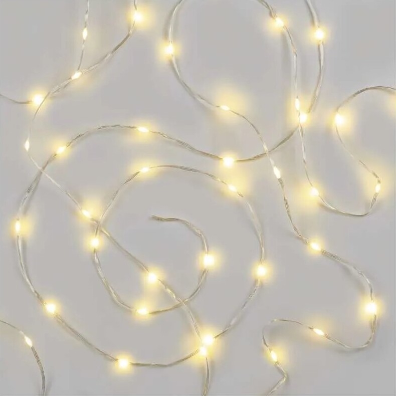 Zewnętrzny łańcuch świąteczny LED 120xLED/17m IP44 ciepła biała